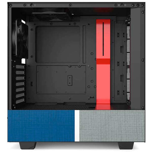 MLB Los Angeles Dodgers Split NZXT H510 Compact ATX Mid-Tower Case Skin