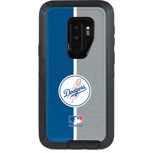 MLB Los Angeles Dodgers Split Otterbox Defender Galaxy Skin