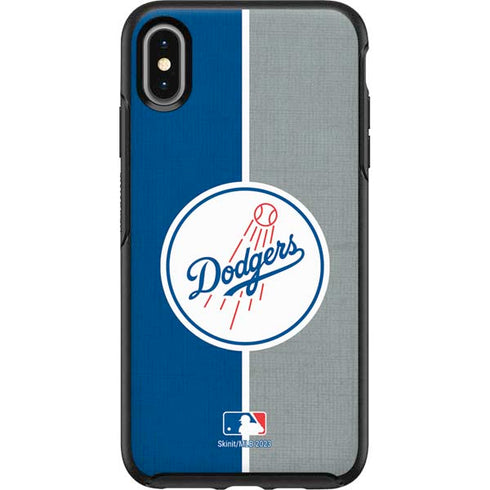 MLB Los Angeles Dodgers Split Otterbox Symmetry iPhone Skin