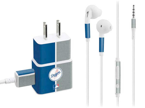 MLB Los Angeles Dodgers Split Phone Charger Skin