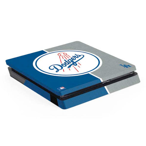 MLB Los Angeles Dodgers Split PS4 Slim Skin