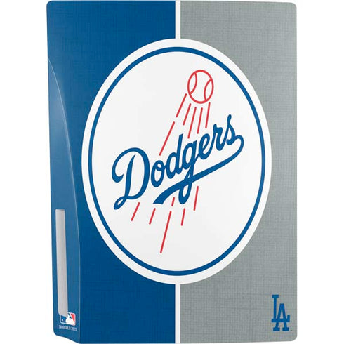 MLB Los Angeles Dodgers Split PS5 Console Skin