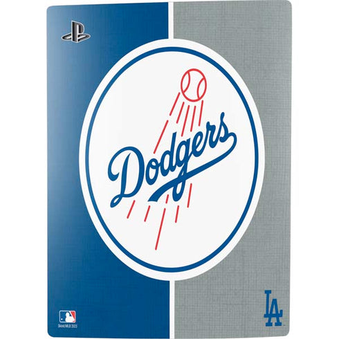 MLB Los Angeles Dodgers Split PS5 Digital Edition Console Skin