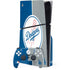 MLB Los Angeles Dodgers Split PS5 Slim Disk Bundle Skin
