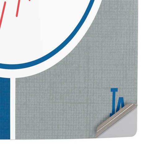 MLB Los Angeles Dodgers Split PS5 Slim Digital Edition Console Skin