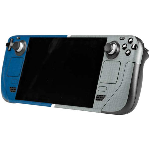 MLB Los Angeles Dodgers Split Steam Deck Handheld Gaming Computer Skin