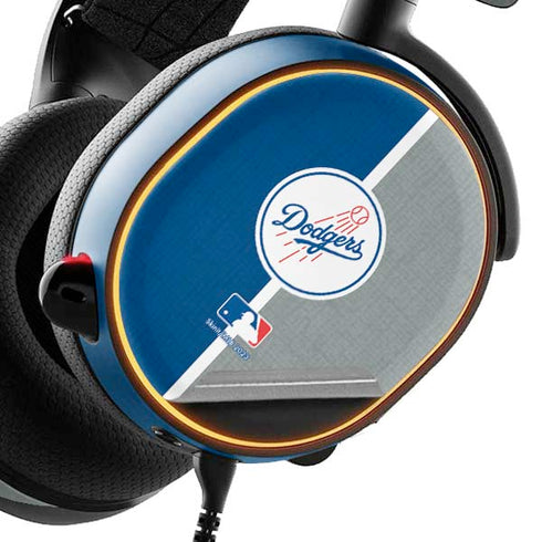 MLB Los Angeles Dodgers Split SteelSeries Arctis 3 Skin