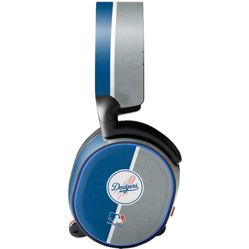 MLB Los Angeles Dodgers Split SteelSeries Arctis 5 Skin