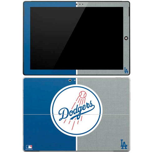 MLB Los Angeles Dodgers Split Surface Pro 3 Skin