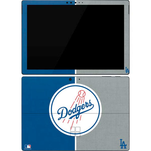MLB Los Angeles Dodgers Split Surface Pro 7 Skin