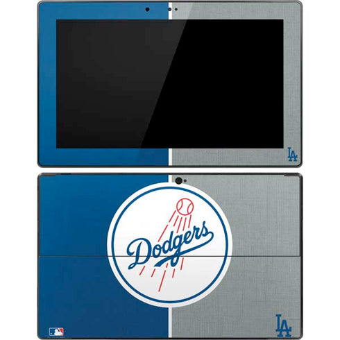 MLB Los Angeles Dodgers Split Surface Pro Tablet Skin