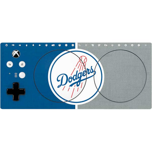 MLB Los Angeles Dodgers Split Xbox Adaptive Controller Skin