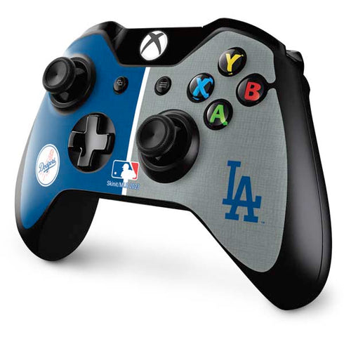 MLB Los Angeles Dodgers Split Xbox One Controller Skin