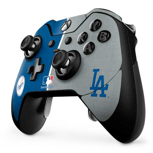 MLB Los Angeles Dodgers Split Xbox One Elite Controller Skin