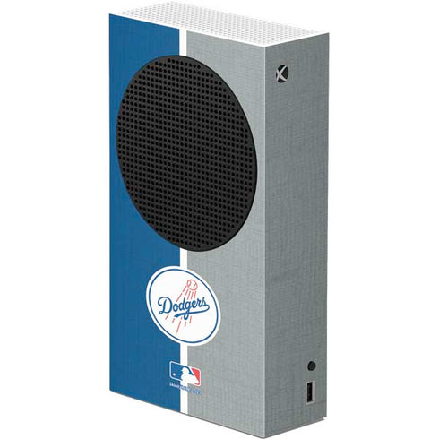 MLB Los Angeles Dodgers Split Xbox Series S Console Skin