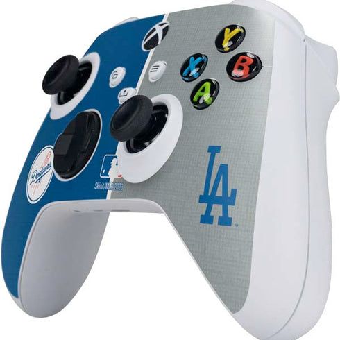 MLB Los Angeles Dodgers Split Xbox Series S Controller Skin