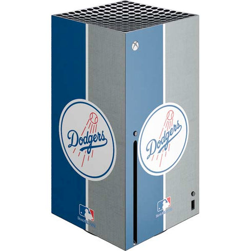 MLB Los Angeles Dodgers Split Xbox Series X Console Skin