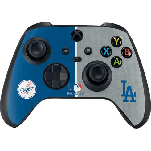 MLB Los Angeles Dodgers Split Xbox Series X Controller Skin
