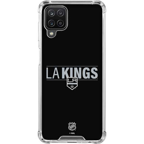 NHL Los Angeles Kings Lineup Galaxy A12 Clear Case