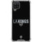 NHL Los Angeles Kings Lineup Galaxy A12 Clear Case