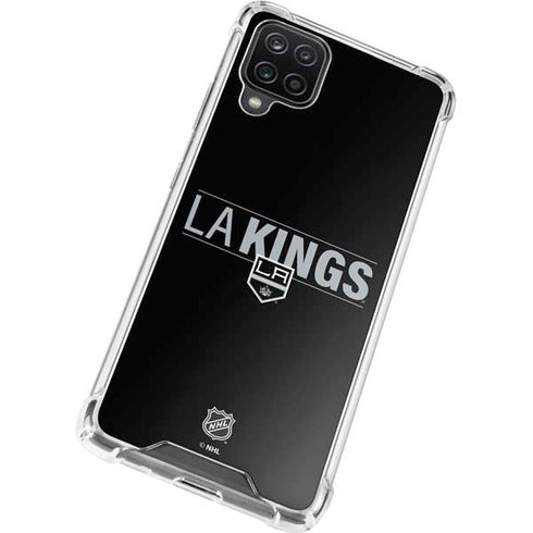 NHL Los Angeles Kings Lineup Galaxy A12 Clear Case