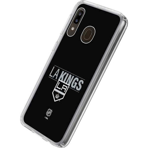 NHL Los Angeles Kings Lineup Galaxy A20 Clear Case