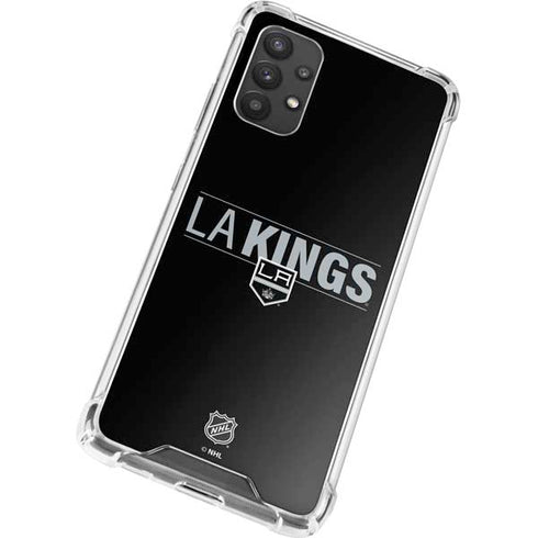 NHL Los Angeles Kings Lineup Galaxy A32 5G Clear Case