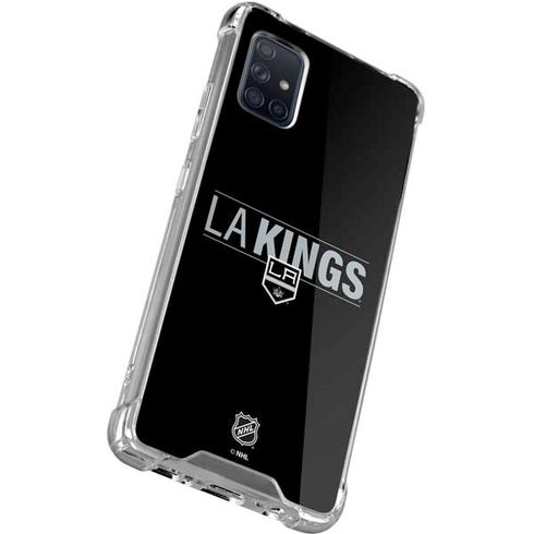NHL Los Angeles Kings Lineup Galaxy A71 5G Clear Case