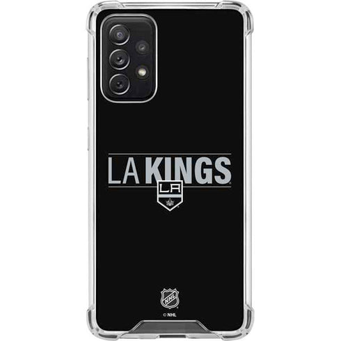 NHL Los Angeles Kings Lineup Galaxy A72 5G Clear Case