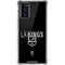 NHL Los Angeles Kings Lineup Galaxy Note20 5G Clear Case