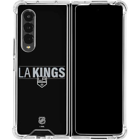 NHL Los Angeles Kings Lineup Galaxy Z Fold4 5G Clear Case