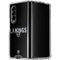 NHL Los Angeles Kings Lineup Galaxy Z Fold4 5G Clear Case