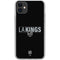 NHL Los Angeles Kings Lineup iPhone 11 Clear Case