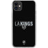 NHL Los Angeles Kings Lineup iPhone 11 Clear Case