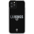 NHL Los Angeles Kings Lineup iPhone 11 Pro Clear Case