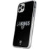 NHL Los Angeles Kings Lineup iPhone 11 Pro Clear Case