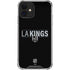 NHL Los Angeles Kings Lineup iPhone 12 Mini Clear Case