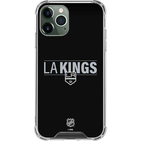 NHL Los Angeles Kings Lineup iPhone 12 Pro Clear Case
