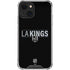 NHL Los Angeles Kings Lineup iPhone 14 Plus Clear Case