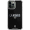 NHL Los Angeles Kings Lineup iPhone 15 Pro Max Clear Case