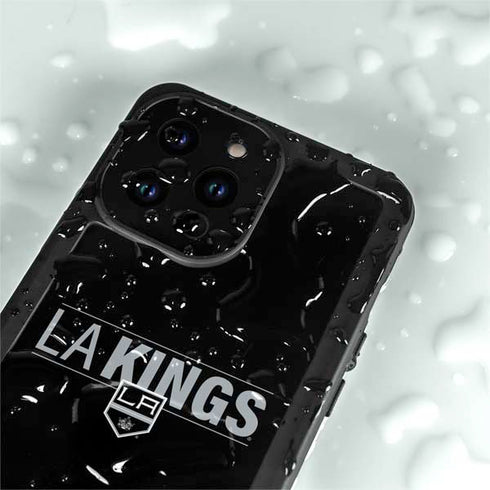 NHL Los Angeles Kings Lineup iPhone 14 Pro Max Waterproof Case