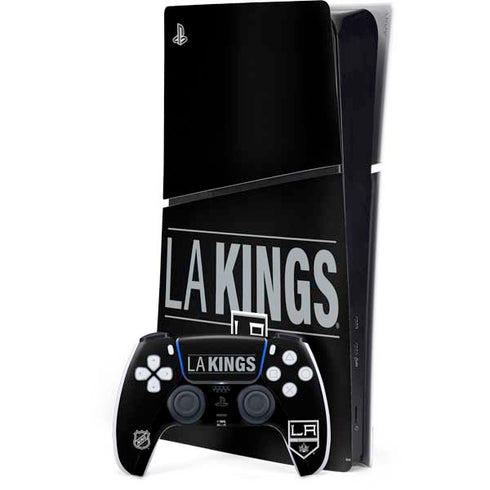 NHL Los Angeles Kings Lineup PS5 Slim Digital Edition Bundle Skin