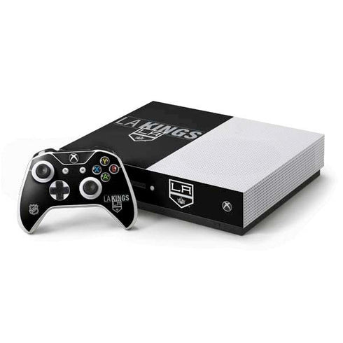NHL Los Angeles Kings Lineup Xbox One S Console and Controller Bundle Skin