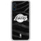 NBA Los Angeles Lakers Black Animal Print Galaxy A10e Clear Case