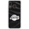 NBA Los Angeles Lakers Black Animal Print Galaxy A20 Clear Case