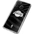 NBA Los Angeles Lakers Black Animal Print Galaxy A21 Clear Case