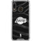 NBA Los Angeles Lakers Black Animal Print Galaxy A30 Clear Case