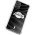 NBA Los Angeles Lakers Black Animal Print Galaxy A32 5G Clear Case