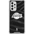 NBA Los Angeles Lakers Black Animal Print Galaxy A33 5G Clear Case