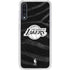 NBA Los Angeles Lakers Black Animal Print Galaxy A50 Clear Case